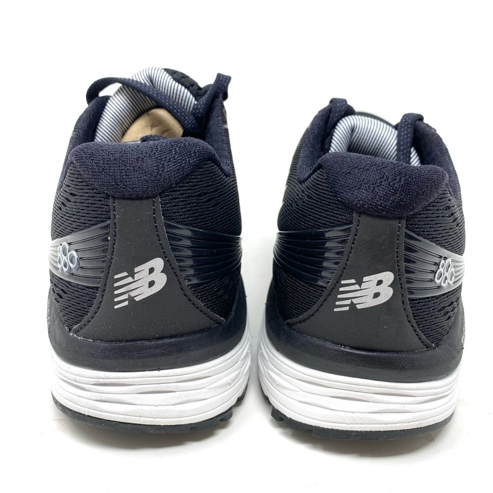 New Balance Womens W880BK8 Black/Silver/White - Picture 5 of 7